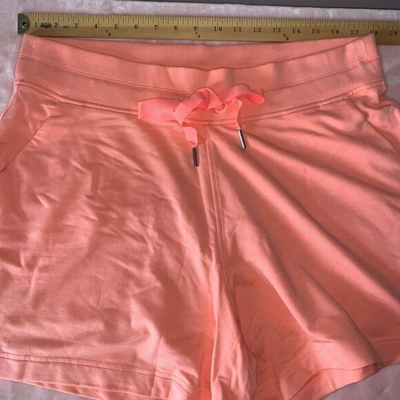 Athleta Balance 4” Shortie Sunset Orange Soft Shorts Pajama Active Lounge 1X - Picture 4 of 10